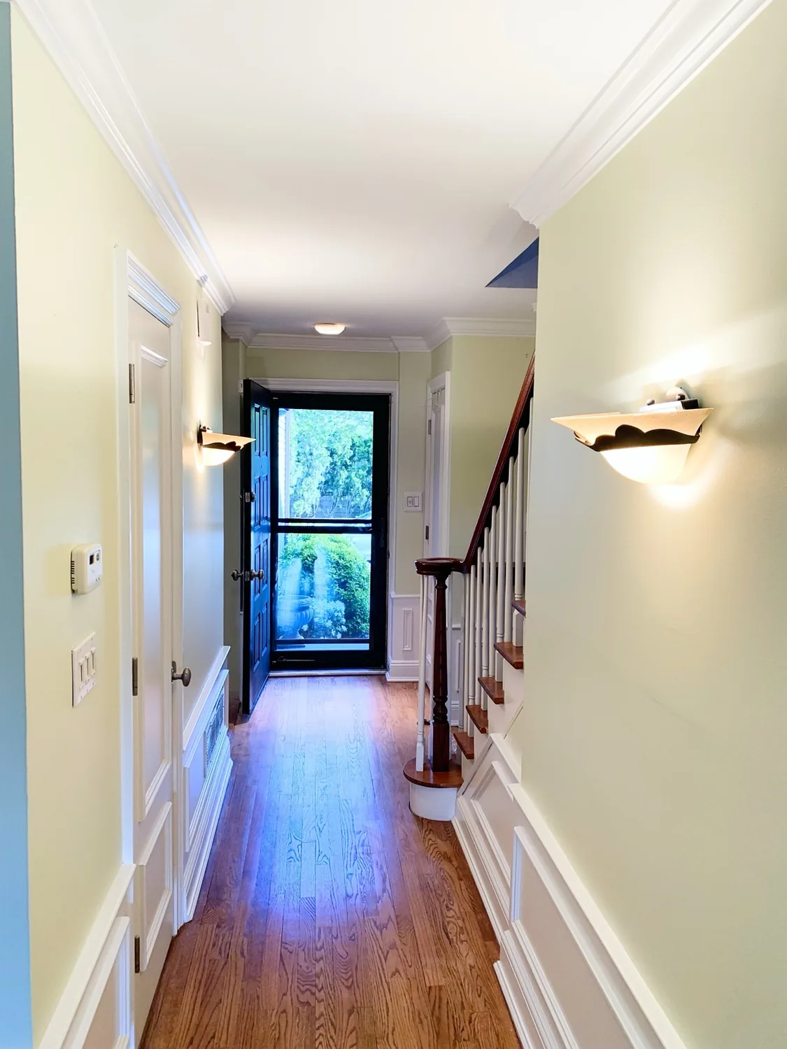 After: Hallway interior painting and finishing - Westchester NY contractor
