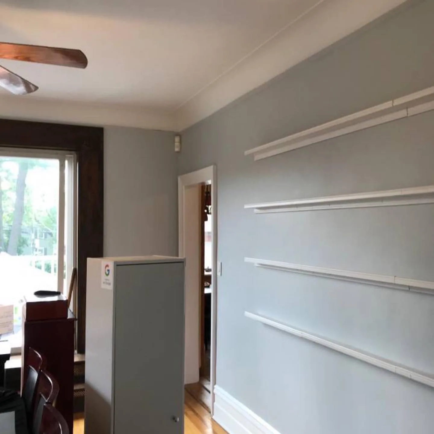 After - Living Room Wall & Ceiling Repair