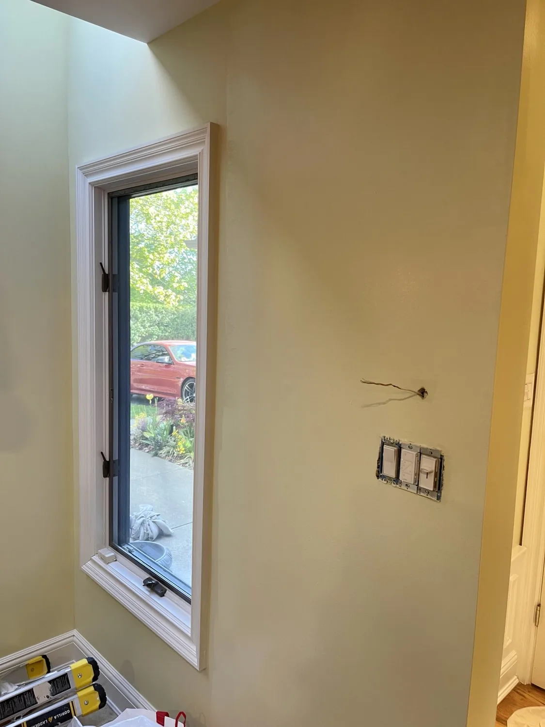 After: Window wall plaster repair and interior painting - Westchester contractor